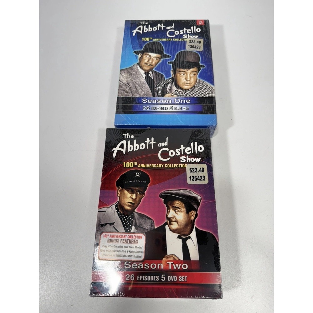 THE ABBOTT AND COSTELLO SHOW ~ Seasons 1 & 2  ~  DVD ~ SEALED!!!